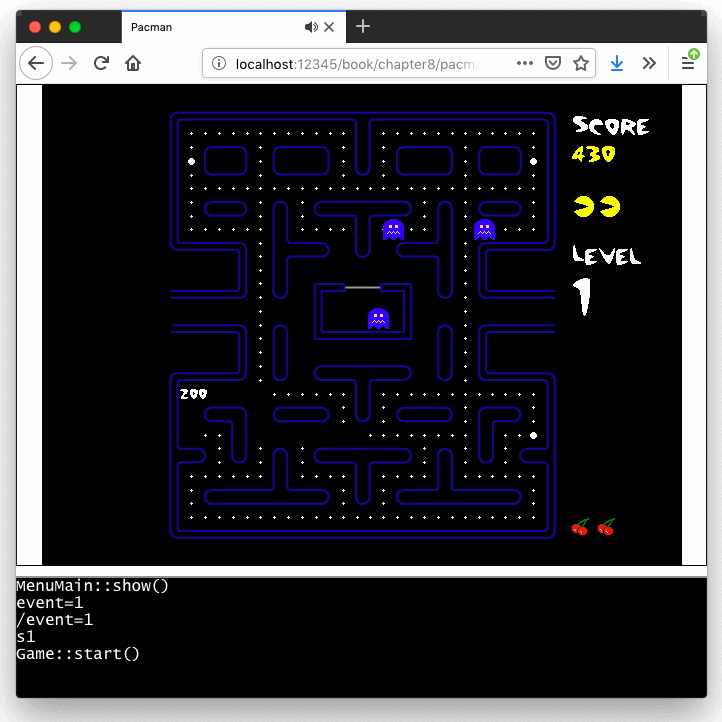 Porting Pacman to the web
